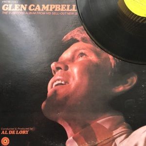 Glen Campbell Live Double Vinyl Lp Set
